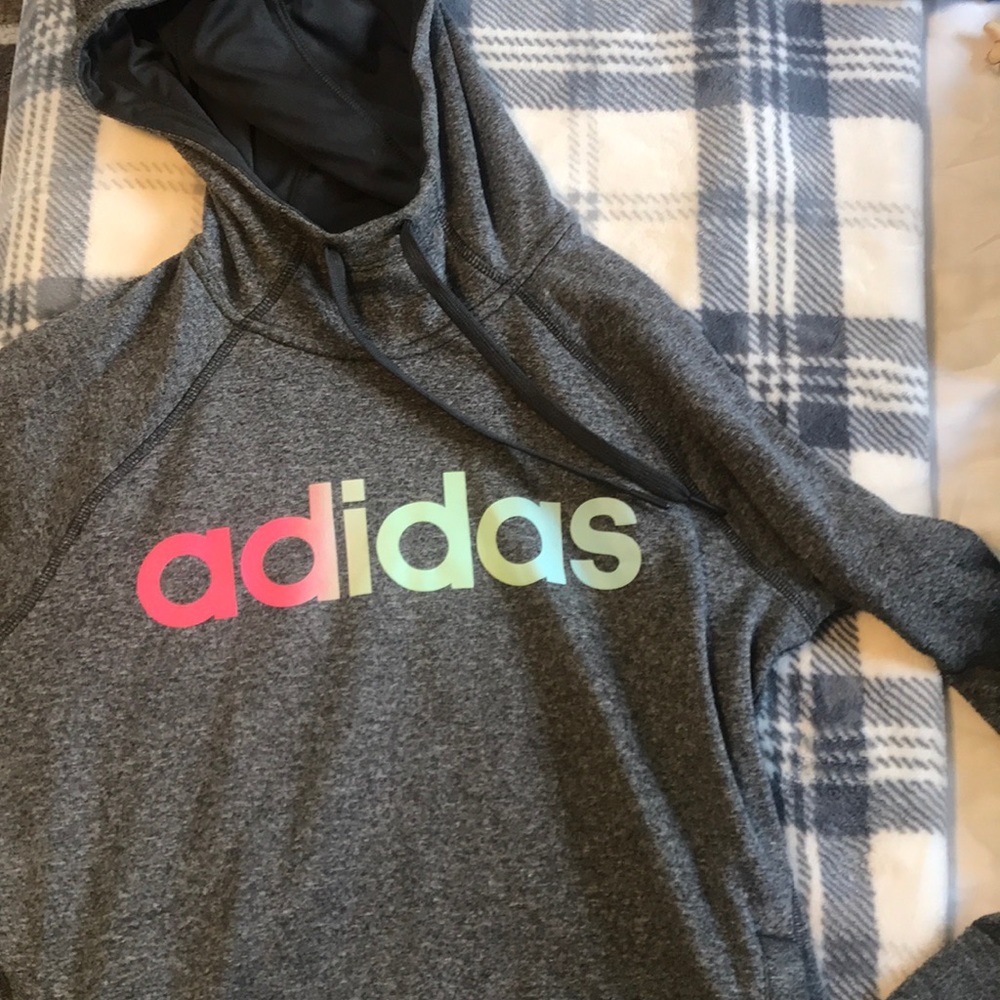 ADIDAS ombré hoodie